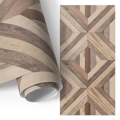 Sticker sur meuble Puzzle en bois