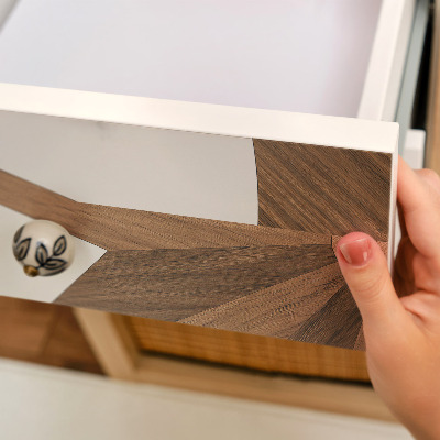 Papier à coller sur meuble Bois et marbre