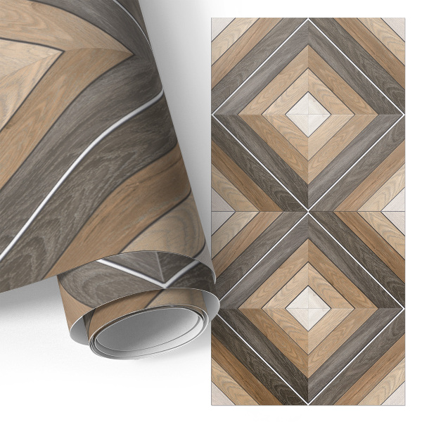 Papier à coller sur meuble Élégance du bois