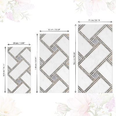 Sticker sur meuble Géométrie moderne