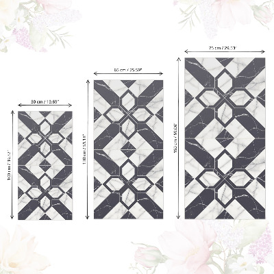 Papier adhésif pour meuble Élégance géométrique