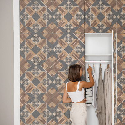 Film adhésif pour meuble Ornements géométriques