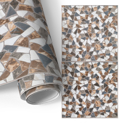 Adhésif pour meuble Mosaïque de pierre