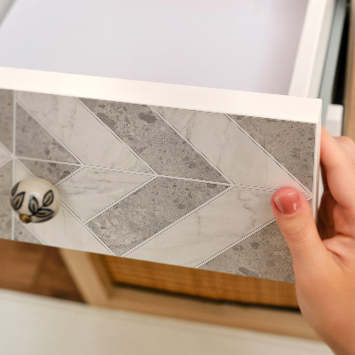 Film adhésif pour meuble Géométrie moderne
