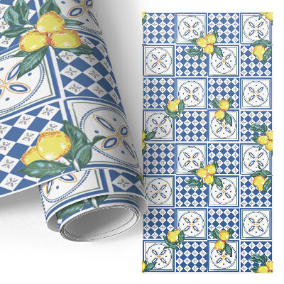 Papier à coller sur meuble Motifs de citron