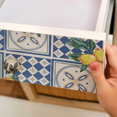 Papier à coller sur meuble Motifs de citron