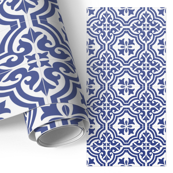 Papier adhésif pour meuble Motif bleu