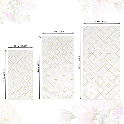 Sticker sur meuble Motif géométrique