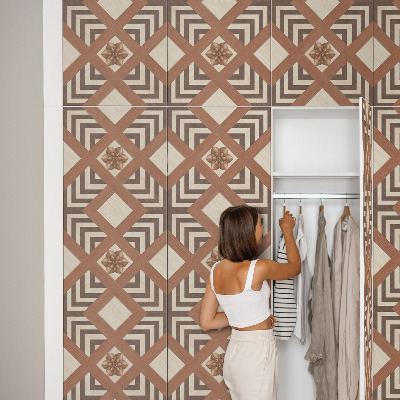 Papier adhésif pour meuble Carreaux rustiques