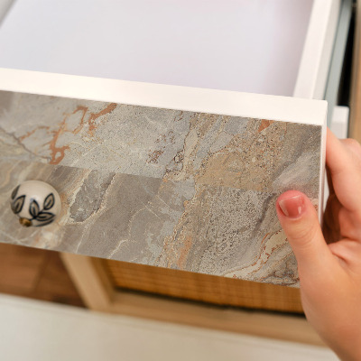 Papier adhésif sur meuble Élégance du marbre