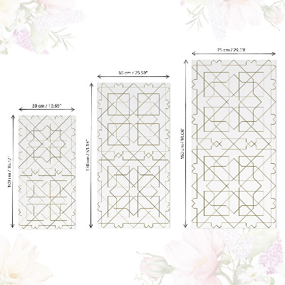 Papier adhésif pour meuble Harmonie des motifs