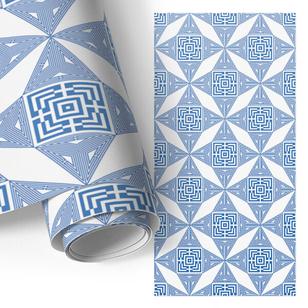 Papier adhésif sur meuble Mosaïque grecque