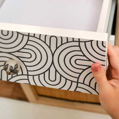 Sticker sur meuble Motifs géométriques