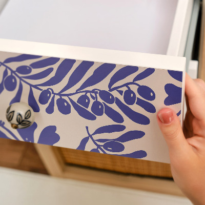 Papier adhésif sur meuble Motifs botaniques
