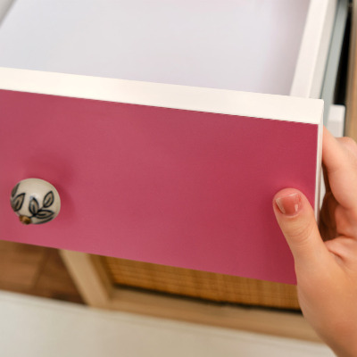 Adhésif pour meuble Rose énergétique