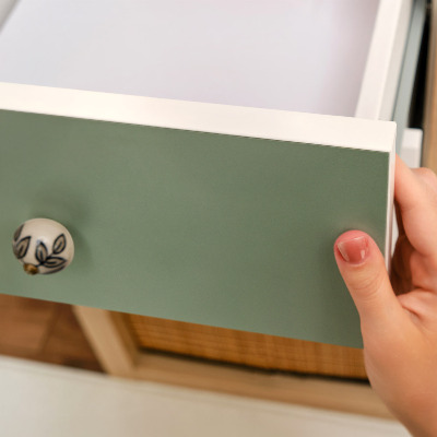 Sticker sur meuble Vert délavé