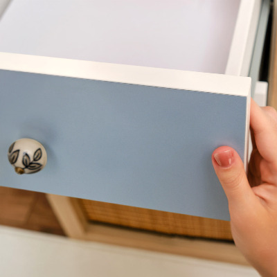 Adhésif pour meuble Bleu bébé