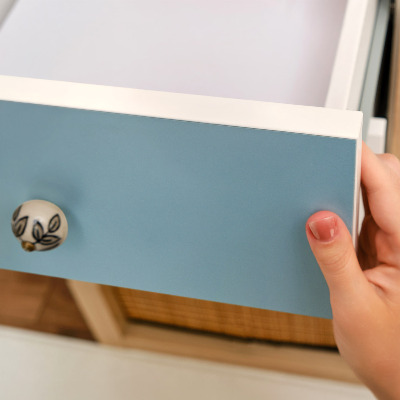 Sticker sur meuble Couleur bleue