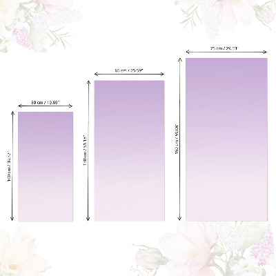 Adhésif pour meuble Dégradé de lilas