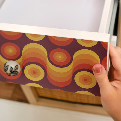 Film adhésif pour meuble Énergie rétro