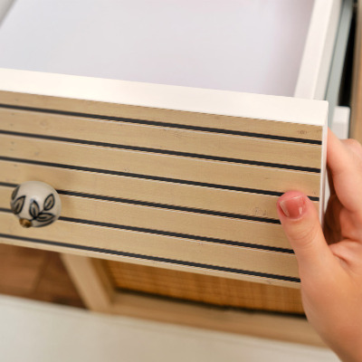 Film adhésif pour meuble Lattes de bois