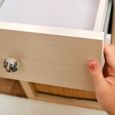 Papier adhésif pour meuble Fond beige