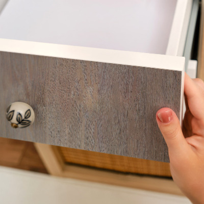 Papier à coller sur meuble Texture bois