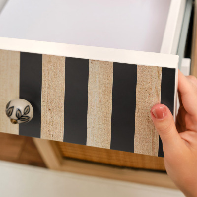 Sticker sur meuble Lattes de bois