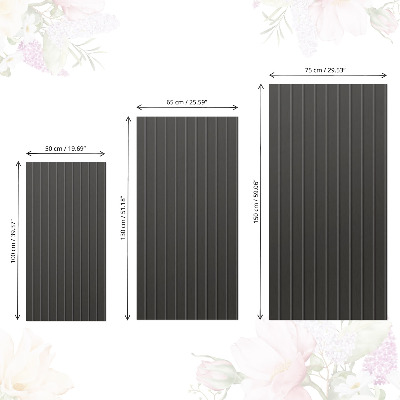 Papier adhésif sur meuble Rayures droites