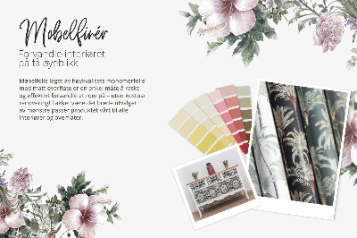 Papier adhésif pour meuble Anneaux beiges