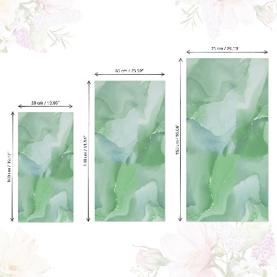 Papier adhésif sur meuble Abstraction verte