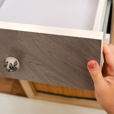 Sticker sur meuble Texture bois