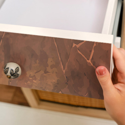 Film adhésif pour meuble Mosaïque de pierre