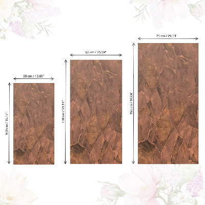 Film adhésif pour meuble Mosaïque de pierre