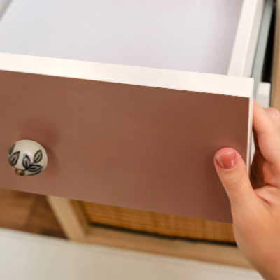 Film adhésif pour meuble Orange foncé