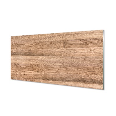 Tableaux sur verre Structure de planche de bois