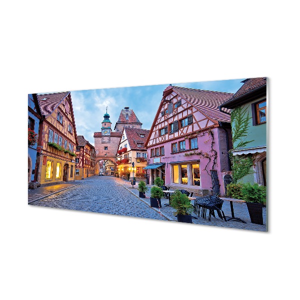 Tableaux sur verre Allemagne vieille ville