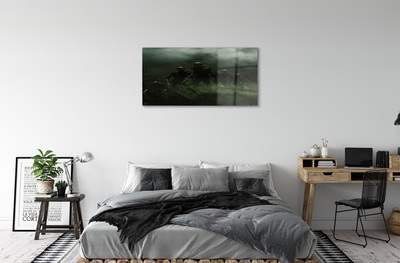 Tableaux sur verre Nuages ​​zombie