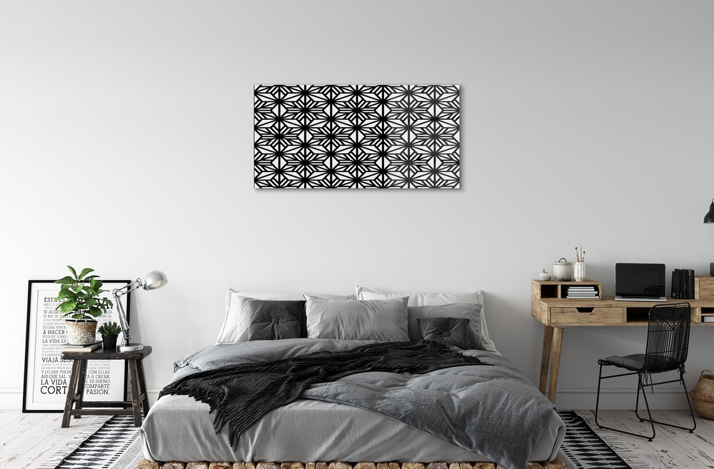Tulup Image Sur verre 125x50 Image murale En verre trempé, Décoration