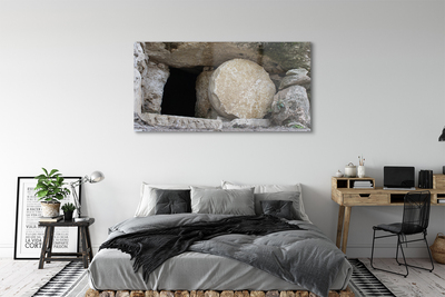 Tableaux sur verre La grotte