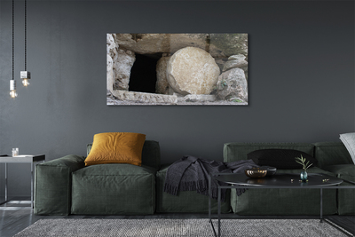 Tableaux sur verre La grotte