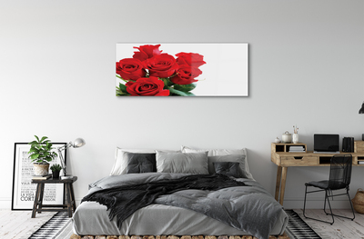 Tableaux sur verre Bouquet de roses