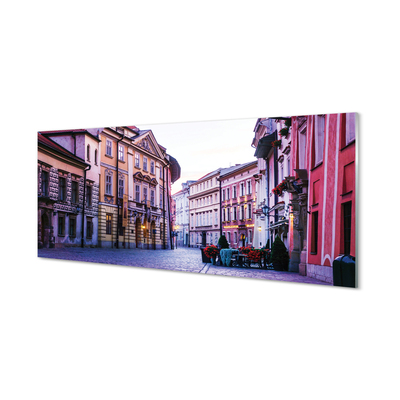 Tableaux sur verre Cracovie vieille ville