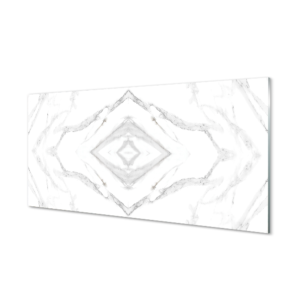 Tableaux sur verre Motif de pierre en marbre