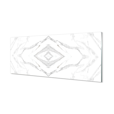 Tableaux sur verre Motif de pierre en marbre