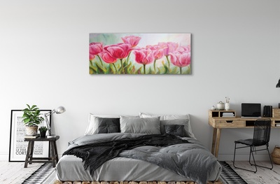 Tableaux sur verre Tulipes images