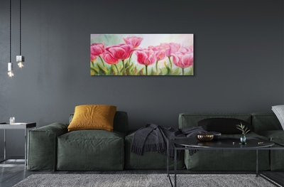 Tableaux sur verre Tulipes images