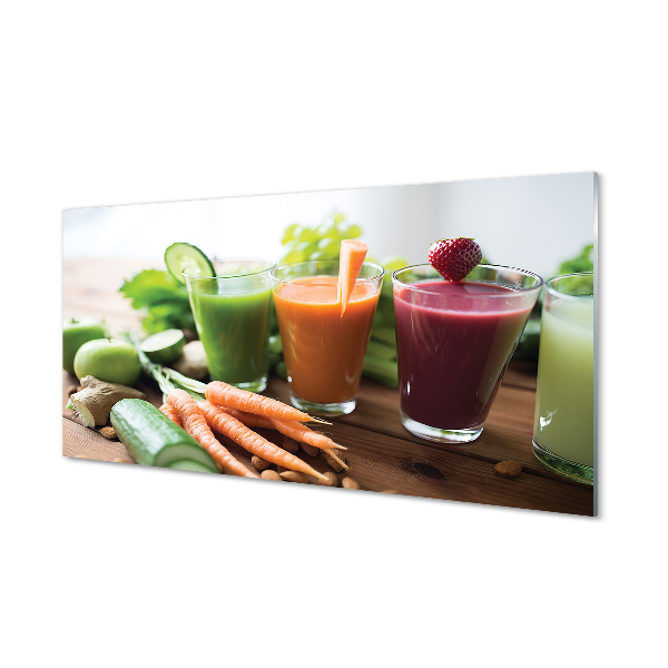 Tableaux sur verre Cocktails de légumes