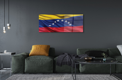 Tableaux sur verre Drapeau du venezuela