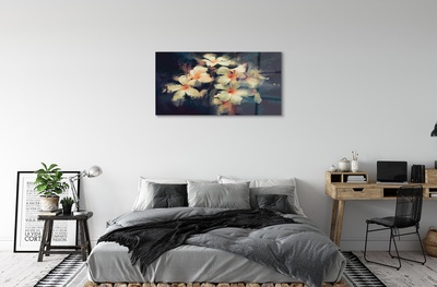 Tableaux sur verre Image de fleurs